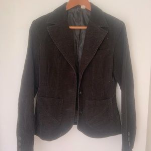 Black Corduroy Blazer